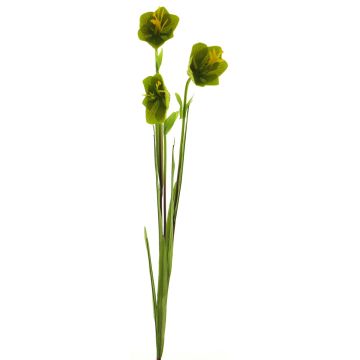 Artificial bellflower WENXIN, green, 31"/80cm