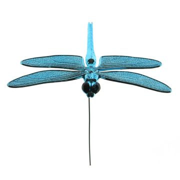 Decorative dragonfly ZIQUAN, blue, 6"/15cm