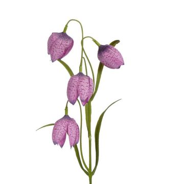 Fake chequered lily SANEM, purple, 18"/45cm, Ø1.2"/3cm