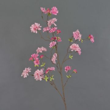 Artificial Cherry blossom spray KENZUKE, pink, 33"/85cm