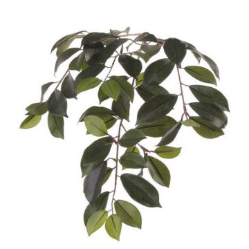 Artificial Ficus Microcarpa branch BHAO, green, 26"/65cm