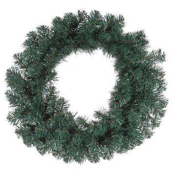 Artificial fir wreath AURELIANA, green, Ø 20"/50cm