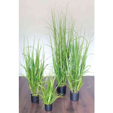 Artificial reed grass ILIAS, green-yellow, 5ft/150cm