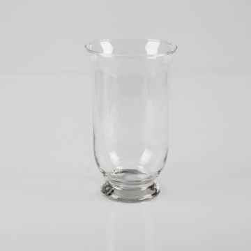 Candle holder made of glass LEA AIR, clear, 9"/24cm, Ø5.5"/14cm