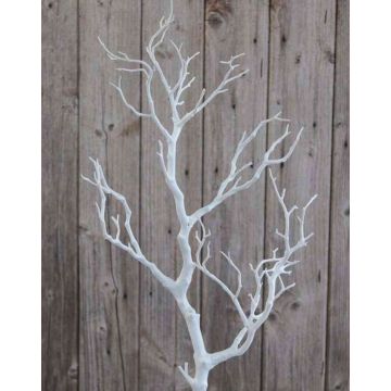 Artificial branch pear tree ARTHAS, white, 31"/75cm