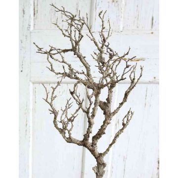 Artificial branch pear tree JOHNNY, beige-grey, 4ft/120cm