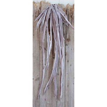 Artificial seaweed AURELIUS, on spike, violet-white, 33"/85cm