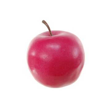Decorative fruit Apple HENNY, fuchsia-red, 7cm, Ø6,5cm