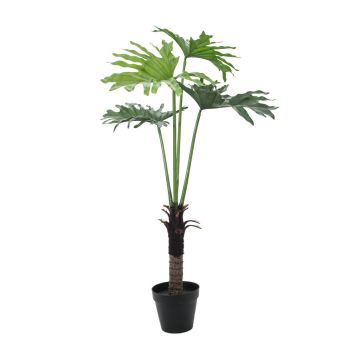 Plastic Philodendron Monstera Deliciosa ELTON, 4ft/120cm
