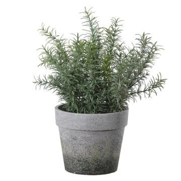 Artificial herb Rosemary TIMPA, planter, green, 14"/35cm