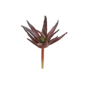 Artificial agave decipiens KIANU, spike, burgundy-green, 3.5"/9cm