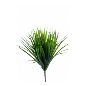 Artificial reed grass PAULI, on spike, green, 14"/35cm