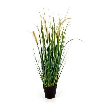 Fake foxtail grass FEHMI with panicles, green, 60cm