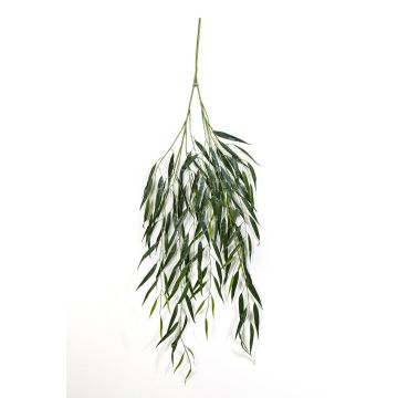 Artificial Weeping willow spray TALIN, hardly inflammable, green, 4ft/130cm
