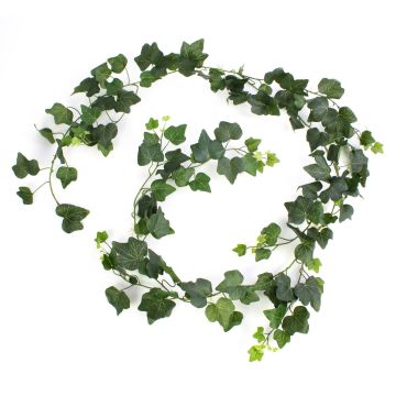 Fake Ivy garland TILL, UV-resistant, green, 7ft/205cm