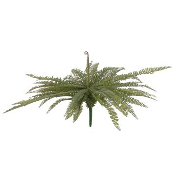 Plastic Royal fern FINN, on spike, green, 18"/45cm, Ø 28"/70cm