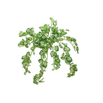 Fake Syngonium trailing plant NIRA, on spike, green, 20"/50cm