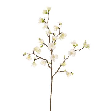 Decorative Apple blossom spray SADAKA, cream, 28"/70cm