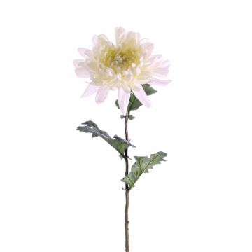 Artificial chrysanthemum AMANDI, white, 30"/75cm, Ø6"/15cm