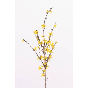 Artificial Forsythia spray IHRANI, with blooms, yellow, 3ft/90cm