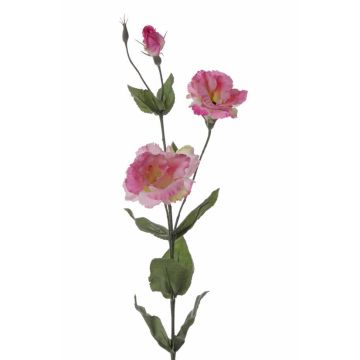 Artificial lisianthus / Eustoma NOWA, light pink, 31"/80cm, Ø2.8"/7cm