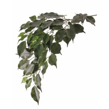 Artificial Ficus foliage spray YUGI, hardly inflammable, 30"/75cm