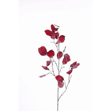 Artificial Honesty spray TROND, frosted, red, 3ft/105cm