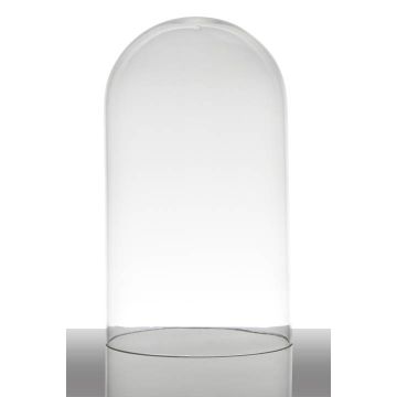 Bell jar ADELINA, transparent, 11"/28cm, Ø6.5"/16,5cm