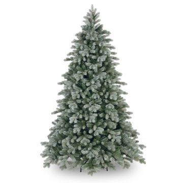 Fake Christmas tree PARIS SPEED, frosted, blue, 6ft/180cm, Ø4ft/135cm