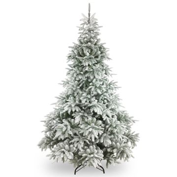 Fake Christmas tree TORONTO SPEED, snow-covered, 8ft/230cm, Ø5ft/155cm