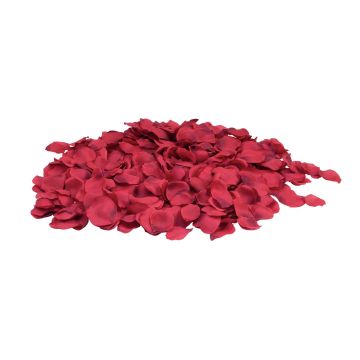 Fake rose petals MEGGIE, 500 pieces, red, 1.6"x1.6"/4x4cm