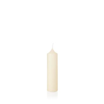 Candle for lantern FRANZISKA, ivory, 12"/30cm, Ø3.1"/8cm, 137h - Made in Germany