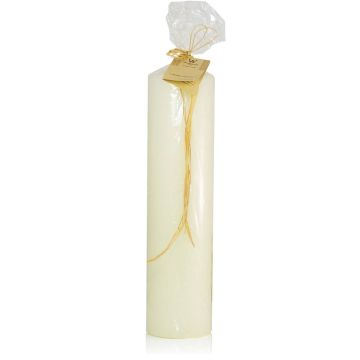 Candle for lantern FRANZISKA, ivory, 16"/40cm, Ø3.1"/8cm, 183h - Made in Germany