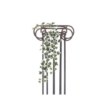 Artificial ivy plant JOHANNES on stick, green-white, 28"/70cm