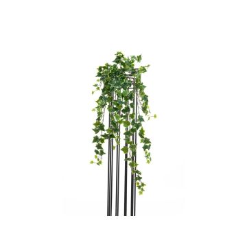 Fake trailing ivy CASPAR on stick, green-white, 39"/100cm