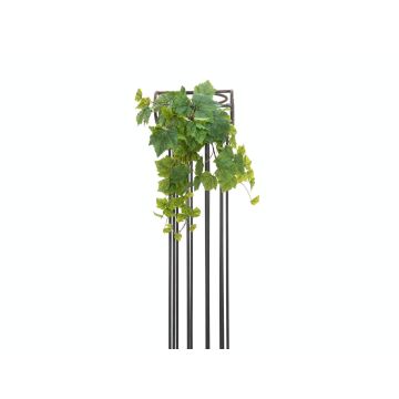 Artificial grape vine plant ELIANO on stick, green, 20"/50cm