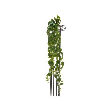 Artificial grape vine plant ELIANO on stick, green, 6ft/170cm