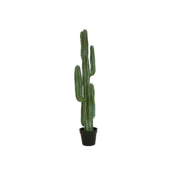 Plastic column cactus DARION, green, 4ft/125cm