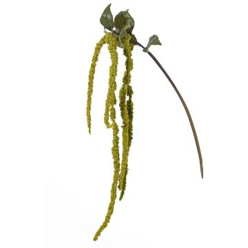 Plastic amaranthus branch YASIN, green, 4ft/125cm