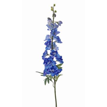 Silk delphinium ANDRIANA, blue, 3ft/90cm, Ø4.3"/11cm