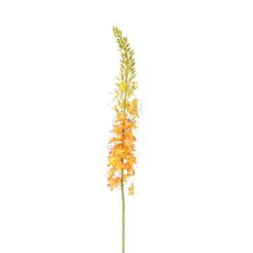 Plastic foxtail lilies SELINA, orange, 3ft/105cm, Ø3.5"/9cm