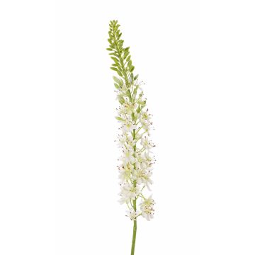 Plastic foxtail lilies SELINA, white, 3ft/105cm, Ø3.5"/9cm