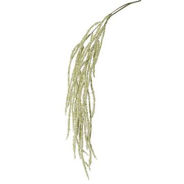 Artificial amaranthus branch MARGARETE, cream, 3ft/105cm