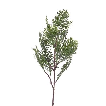 Fake cypress branch FROWIN, green, 24"/60cm