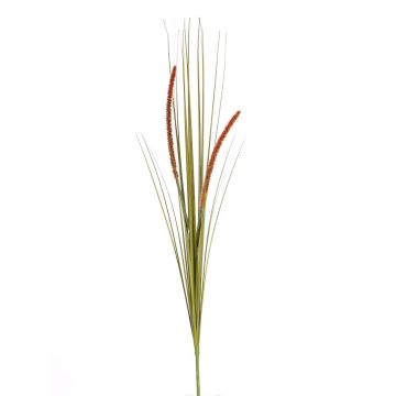 Fake foxtail grass JILL, on spike, panicles, green-red, 3ft/90cm
