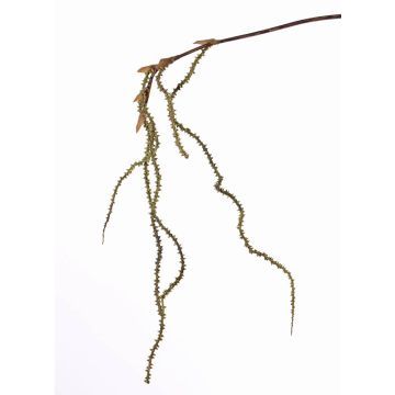 Silk weeping willow branch TEOMAN, green, 4ft/125cm