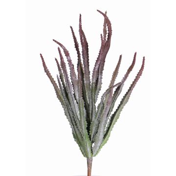 Fake euphorbia trigona REESE on spike, red-green, 12"/30cm, Ø8"/20cm
