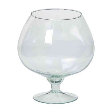 Brandy glass XXL BARRON with foot, clear, 7.3"/18,5cm, Ø6.1"/15,5cm