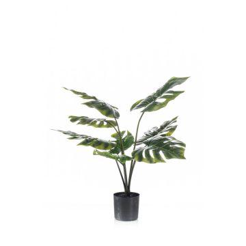 Plastic Philodendron Monstera Deliciosa TREA, 24"/60cm