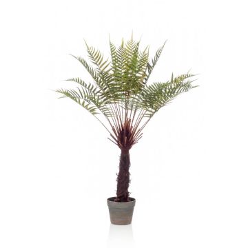 Artificial tree fern CAMASO in decorative pot, 3ft/105cm